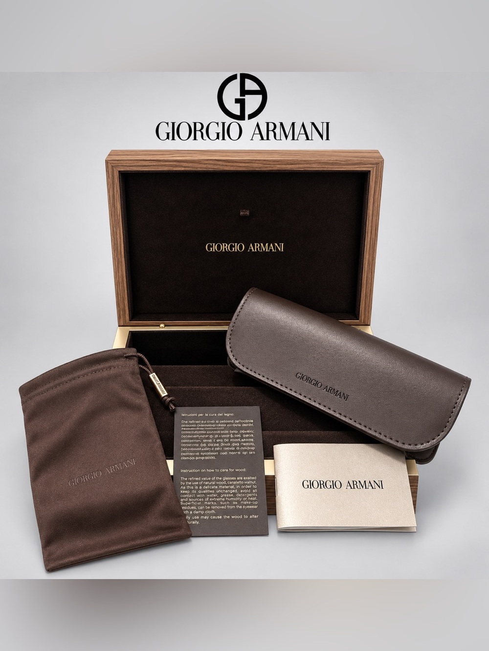 RARE GIORGIO ARMANI LUXURY EYEWEAR PRESENTATION BOX